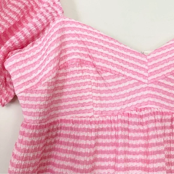 Amanda Uprichard Sicily Dress in Piquette Pink - Picture 5 of 16